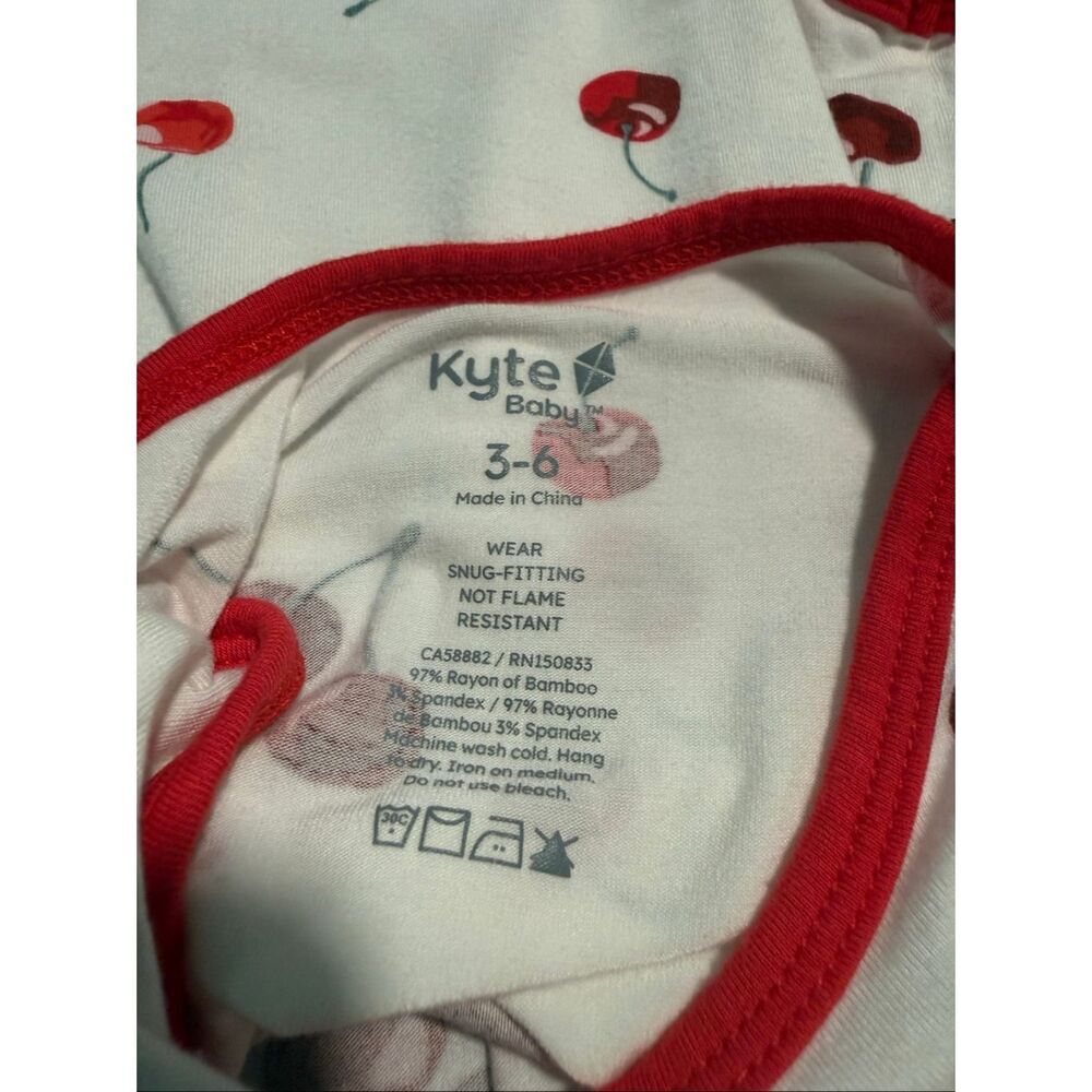 KYTE BABY Cherries 2 piece Set - Picture 4 of 4